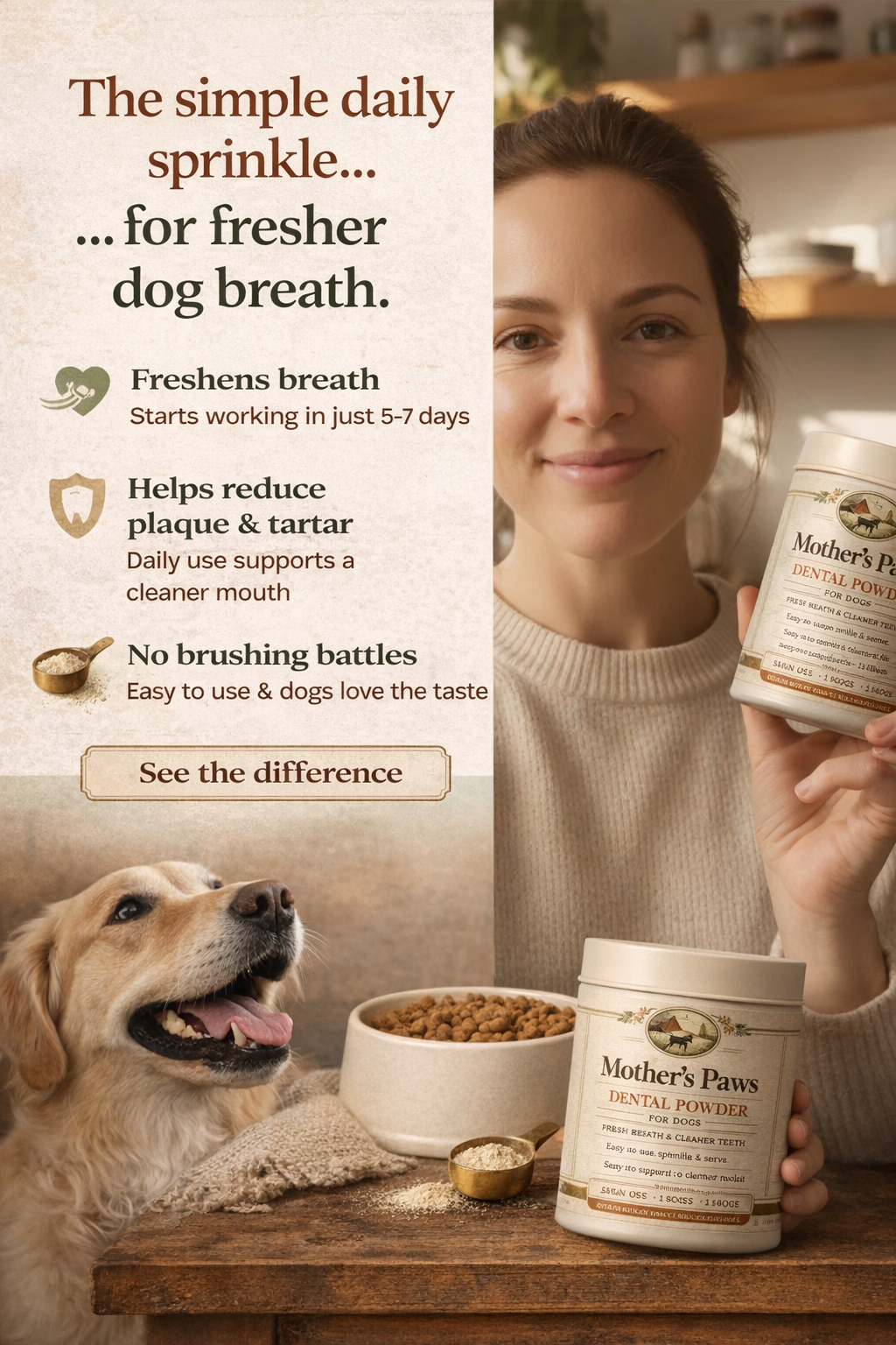 Mother's Paws Dental Powder®